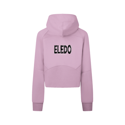 Cropped Zip-Through Hoodie