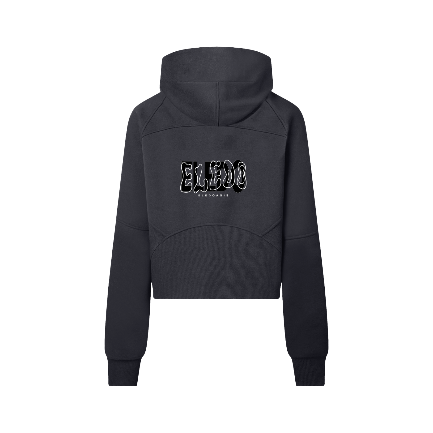 Cropped Half-Zip Hoodie