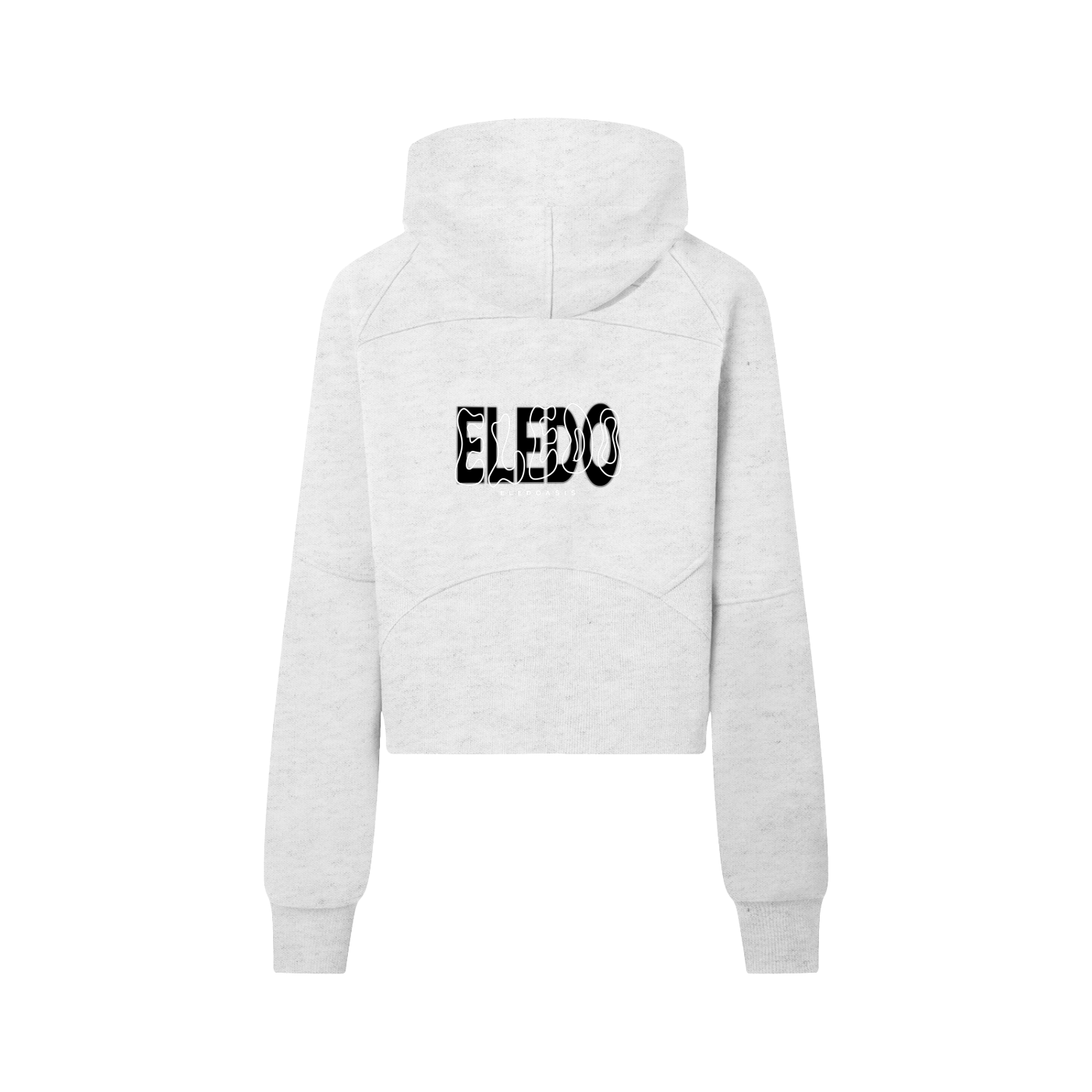 Cropped Half-Zip Hoodie