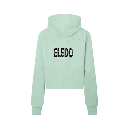 Cropped Half-Zip Hoodie