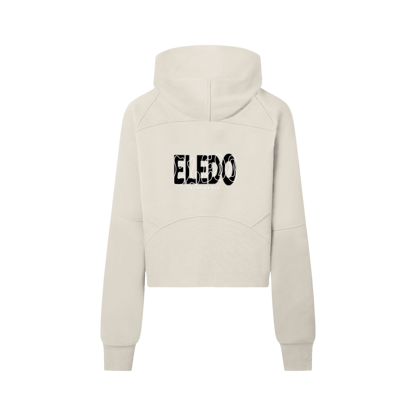 Cropped Half-Zip Hoodie