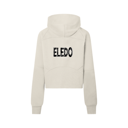 Cropped Half-Zip Hoodie