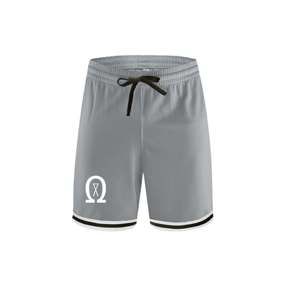 Classic Stripe Trim Basketball Shorts