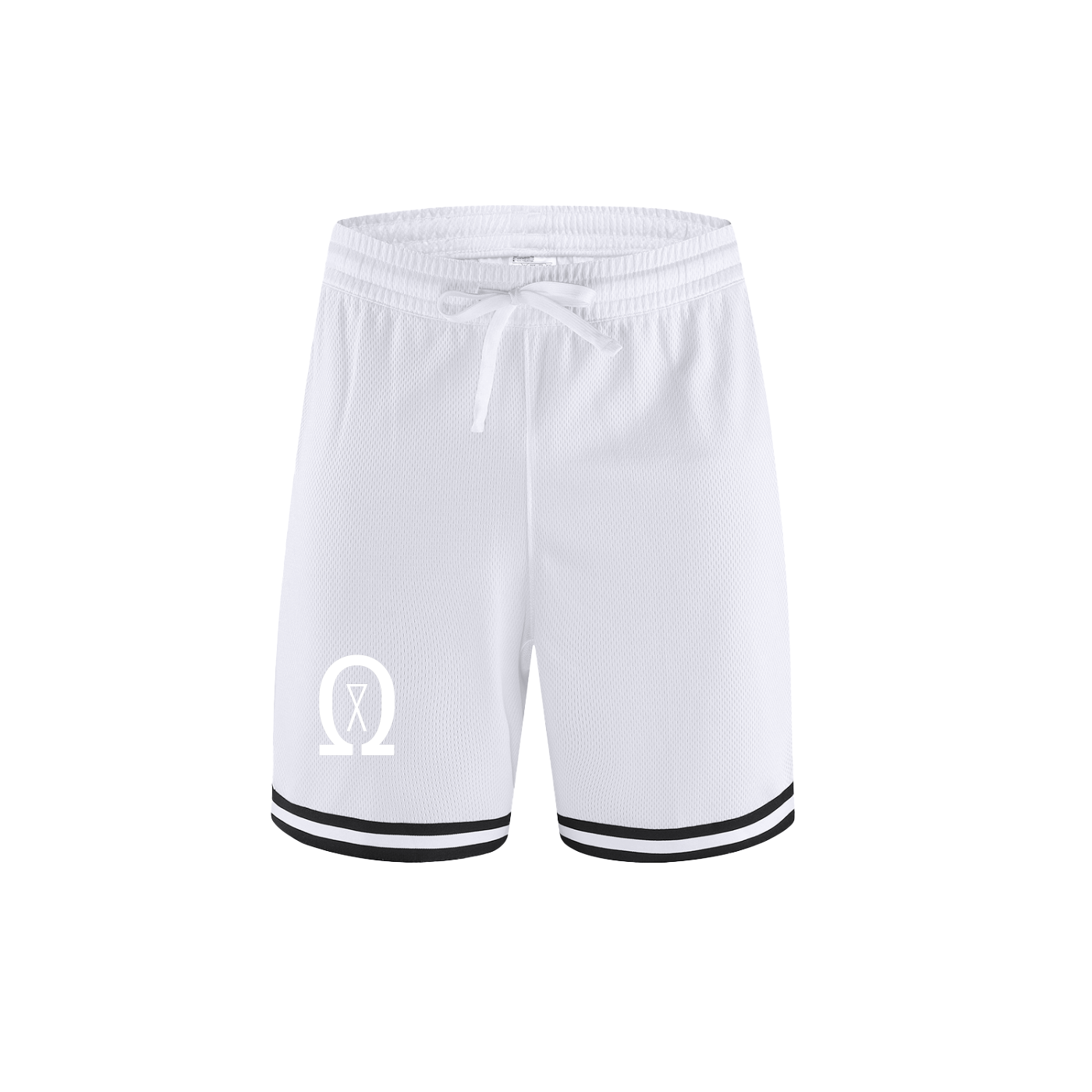 Classic Stripe Trim Basketball Shorts