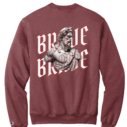 MAROON HEATHER - BACK