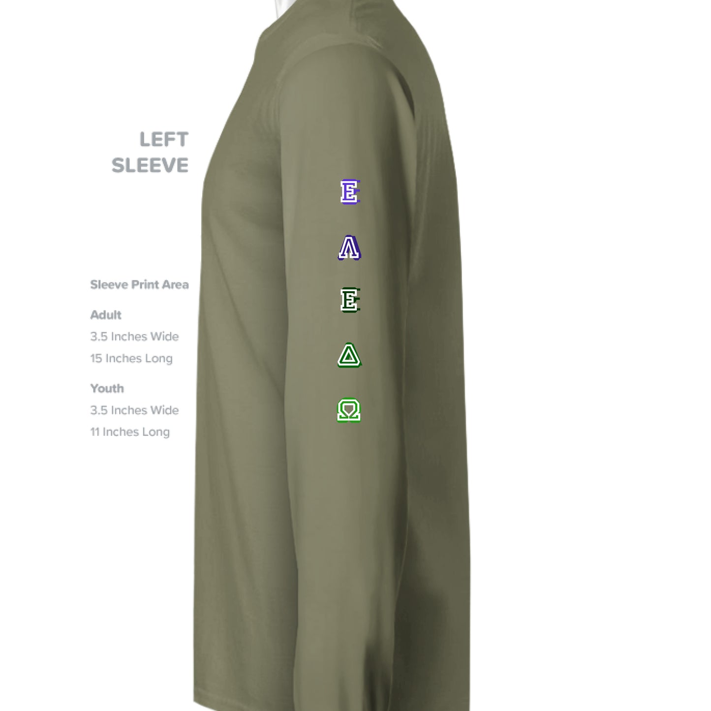 Fresh Olive - SLEEVE_LEFT